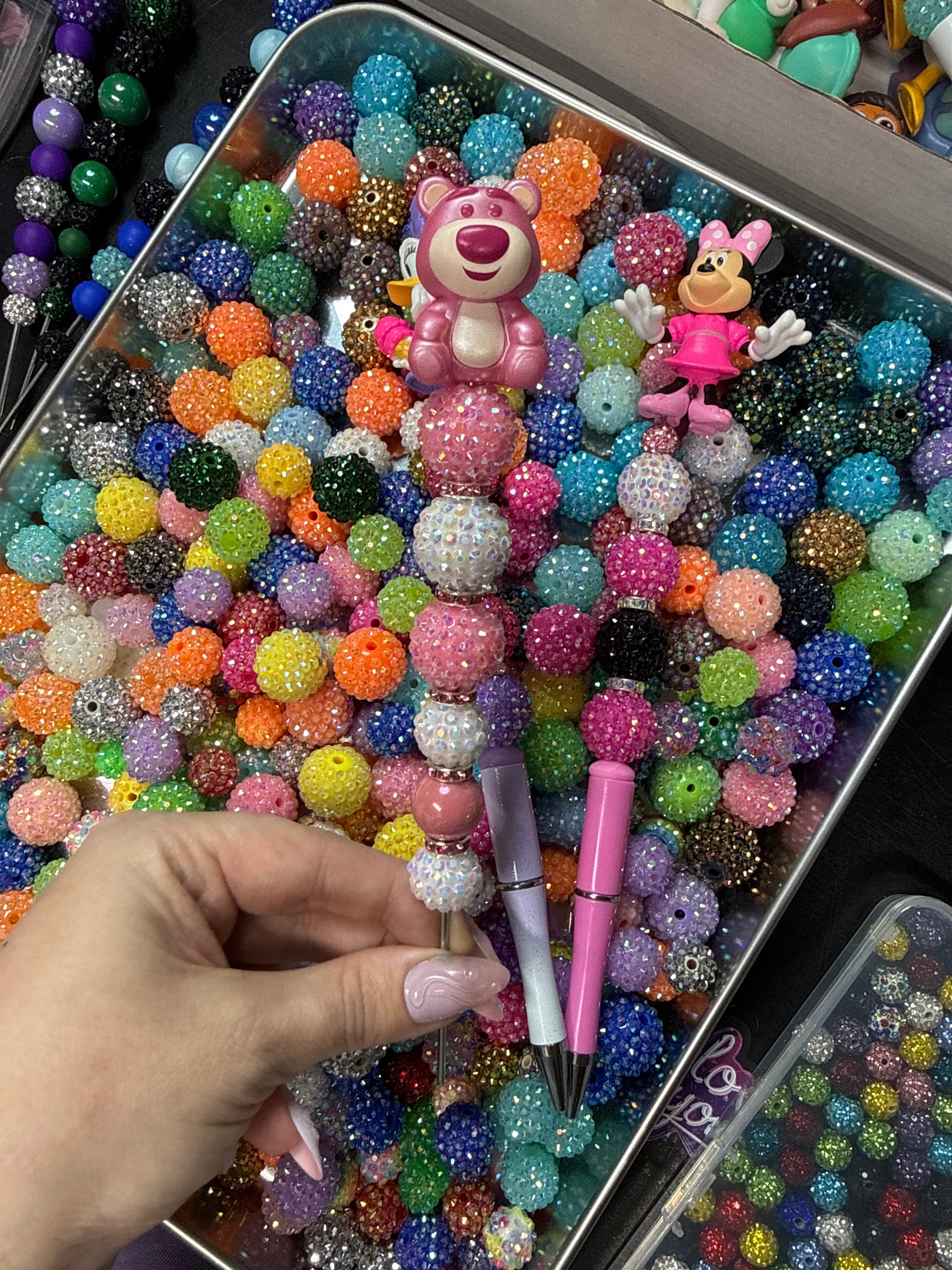Fancy Custom Beaded Pokey Tool