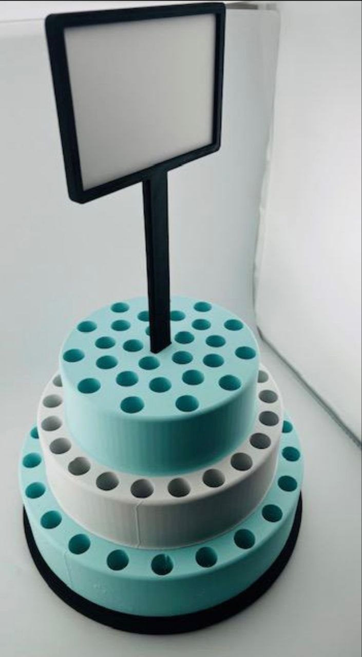 3-Tier Rotating Pen Display Stand