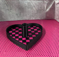 Heart 3D-Printed Pen Bead Tray
