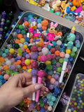 Extended Fancy Custom Beaded Pen